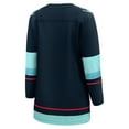 thumbnail image 3 of Women's Fanatics Navy Seattle Kraken Home Breakaway Jersey, 3 of 3