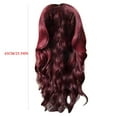 thumbnail image 3 of Ashosteey Brown Deep Wave Lace Front Wigs Human Hair Auburn Colored HD Transparent Lace Frontal Wig for Black Women 180% Density Copper Red Glueless Lace Front Curly Wig, 3 of 9