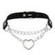 thumbnail image 1 of Gargantilla ajustable collar Corazón encanto gótico Yuyangstore gargantilla collar, 1 of 8