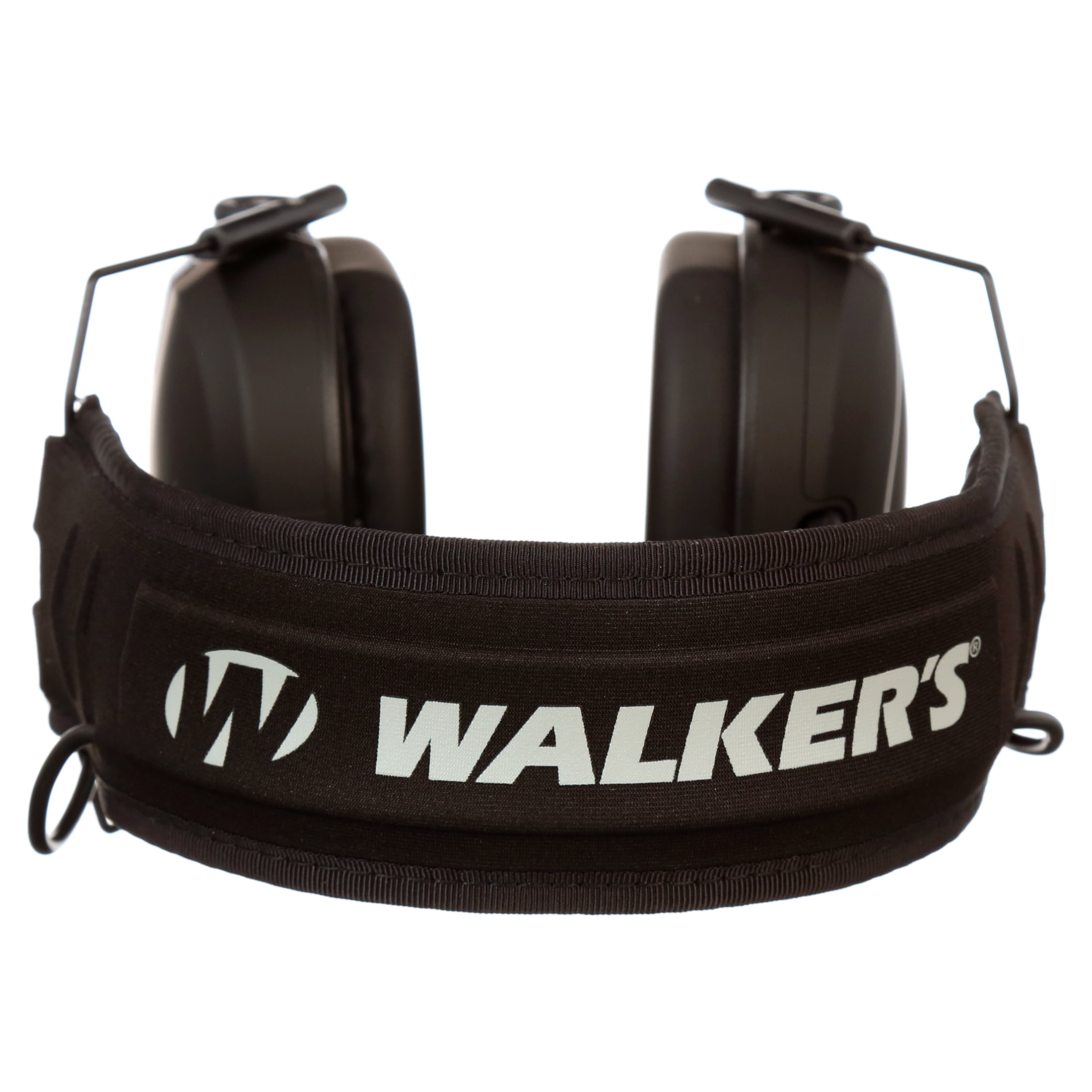 Walker's Razor Slim Ultra Low Profile Shooting Hearing Protection Earmuffs, NRR 23, Black