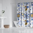 thumbnail image 2 of Waterproof Garden Plants Classic Design Shower Curtain 72x72 Inch Boho Style Polyester Unique Shower Curtain for Bathroom Hotel Home Decor with 12 Plastic Hooks, 2 of 5