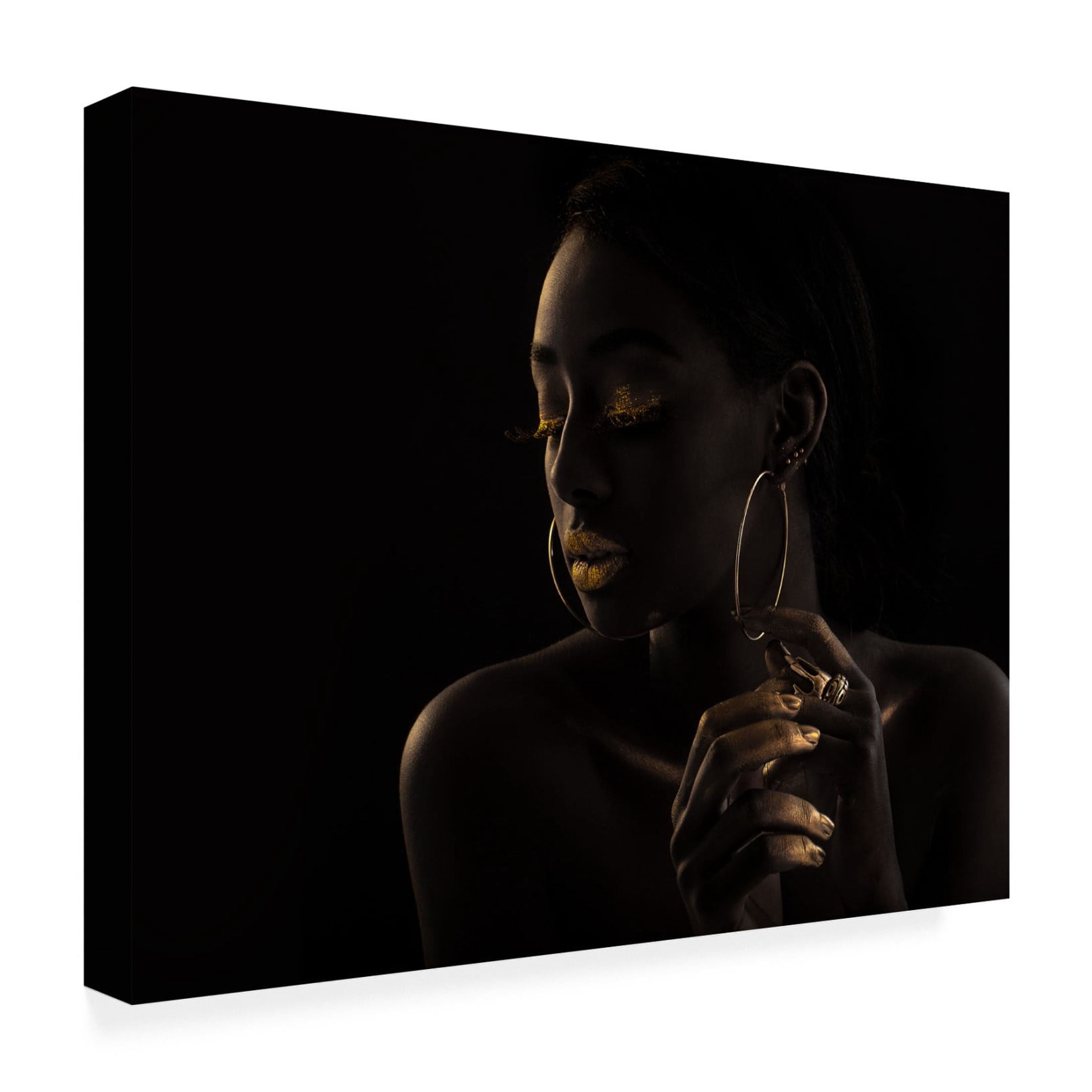 Canvas Wall Art - Amnon Eichelberg 'Silhouttes' Wall Art for Living Room, Bedroom, or Office D?cor by Trademark Fine Art - 32 x 24 Inches