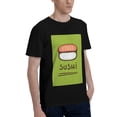 thumbnail image 2 of Bingfone Fresh Sushi Men'S Loose Fit Short-Sleeve Pocket T-Shirt, 2 of 7