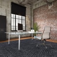 thumbnail image 2 of Joy Carpets Above Board 7'8" x 10'9" Area Rug in color Onyx, 2 of 5