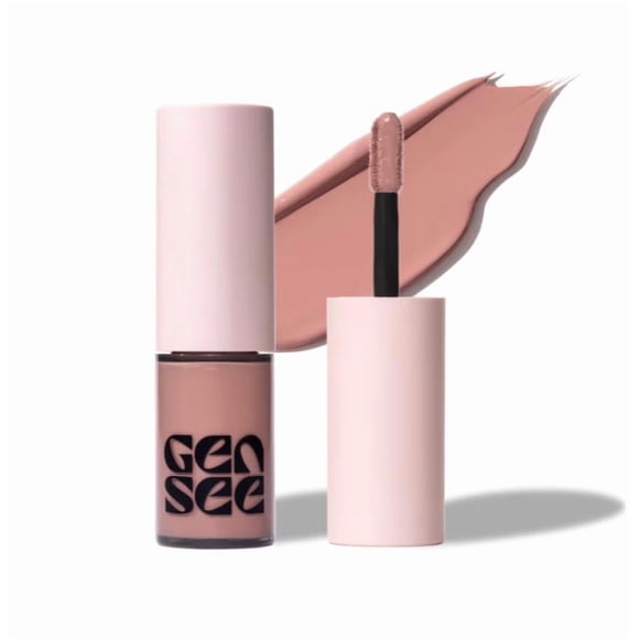 Gen See Sombra de ojos líquida mate de medios mixtos - AGUA DE ROSA 1 unidad (paquete de 1)
