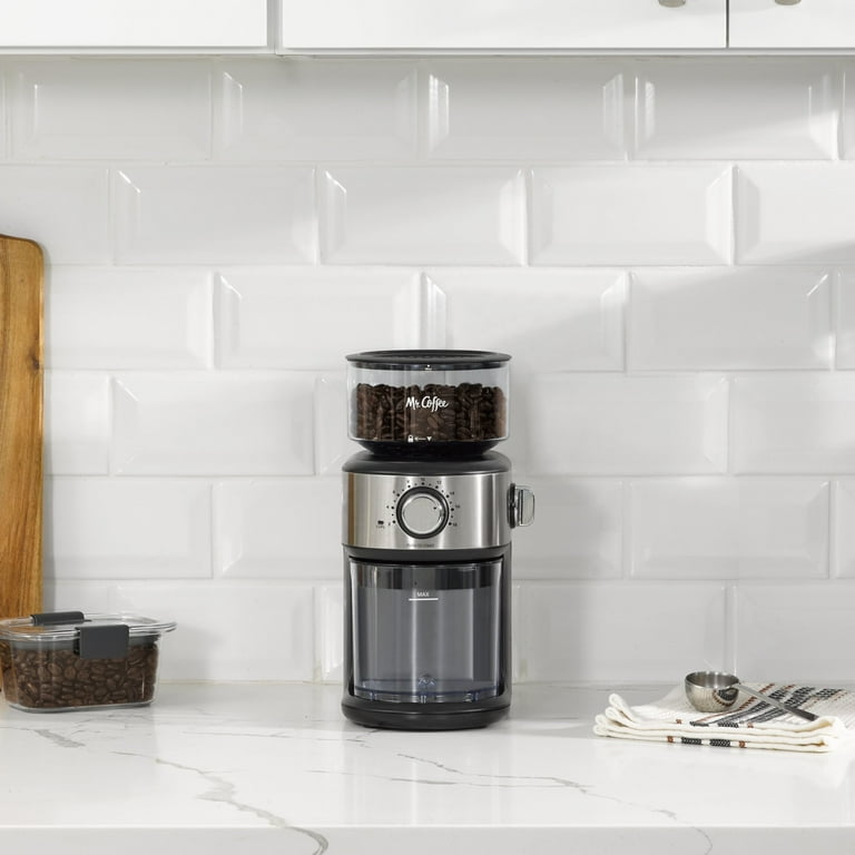 Coffee Cafe Grind 18 Cup Automatic Burr Grinder with Removable