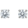 thumbnail image 1 of Swarovski Attract Stud Pierced Earrings - White - Rhodium Plated - 5509937, 1 of 4