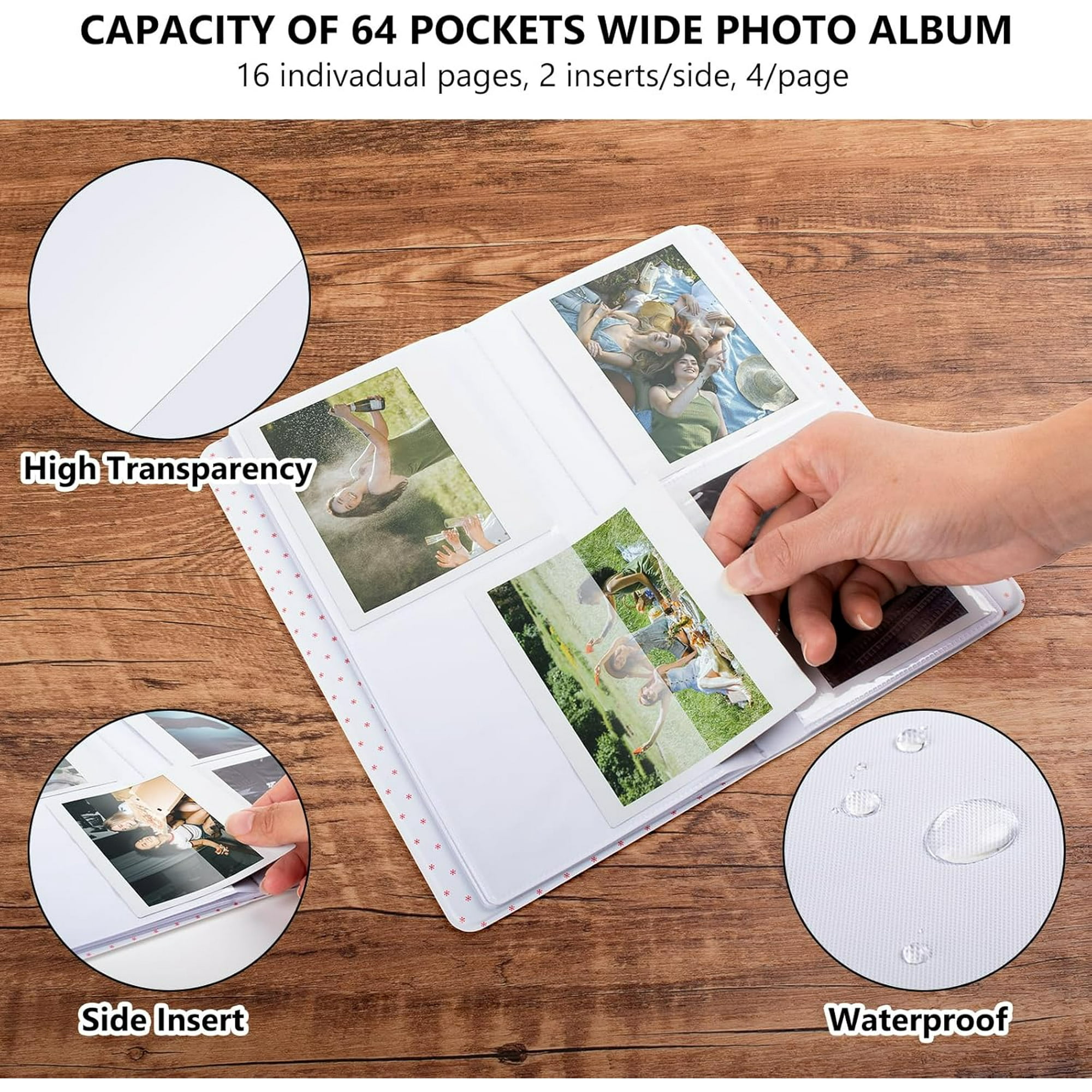 HOT Instax Wide Photo Album Book For Polaroids Czcpp-Photo