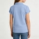 thumbnail image 4 of Top de Manga Corta para Niños Rayas Botón Arriba Camiseta Casual Suéter Algodón Mezcla Blusa Medio a Grande Verano, 4 of 7
