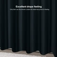 thumbnail image 4 of Teal Fabric Shower Curtain For Bathroom Weave Heavy Duty Cloth Hotel Luxury Weighted Polyester Bath Curtain Set With 12 Plastic Hooks Home Decor Christmas Gifts Of The Day, 4 of 9