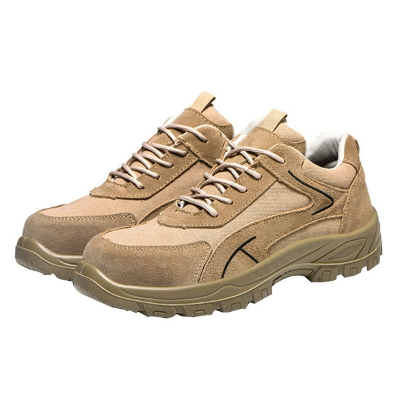 Safety Shoes Men Women Lightweight Steel Toe Shoes Breathable Work Shoes Sporty Protective Shoes EU 36-46