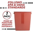 thumbnail image 2 of Sharps Container, 3 gal, 1 EACH, 2 of 4
