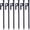 Size:20 cm, variant on Heavy Type Camping Stakes for Tents Sand Beach Rustproofed Steel Secure Windproofed Multiple Surfaces Application