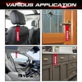 thumbnail image 5 of Xotic Tech Red JDM Style Chinese Slogan Track Racing Towing Strap Compatible with Most Cars (Turbo Charged), 5 of 9