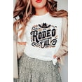 thumbnail image 3 of Women's White 'It's Rodeo Time Y'all' Western Graphic T-Shirt - [ZhiHiMeRi] | 2XL, 3 of 6