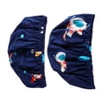 thumbnail image 4 of 2 Pcs Housse de Dossier de Chaise, Housses de Coussin de Siège, 4 of 7