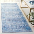 thumbnail image 2 of SAFAVIEH Tucson Hollie Oriental Machine Washable Runner Rug, Purple/Blue, 2'6" x 18', 2 of 12