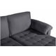 thumbnail image 2 of Sala Modular Reversible Makora Cavalli Con Memory Foam, Color Gris Oxford, Lino Respaldo Reclinable De 3 posiciones., 2 of 11