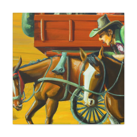Chuck Wagon Splendor - Canvas