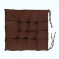 thumbnail image 1 of Leylor Round Chair Mat-Chair Mat Sitting Pad Chair Cushion Washable Pad Restaurant Bar Decor(coffee), 1 of 7