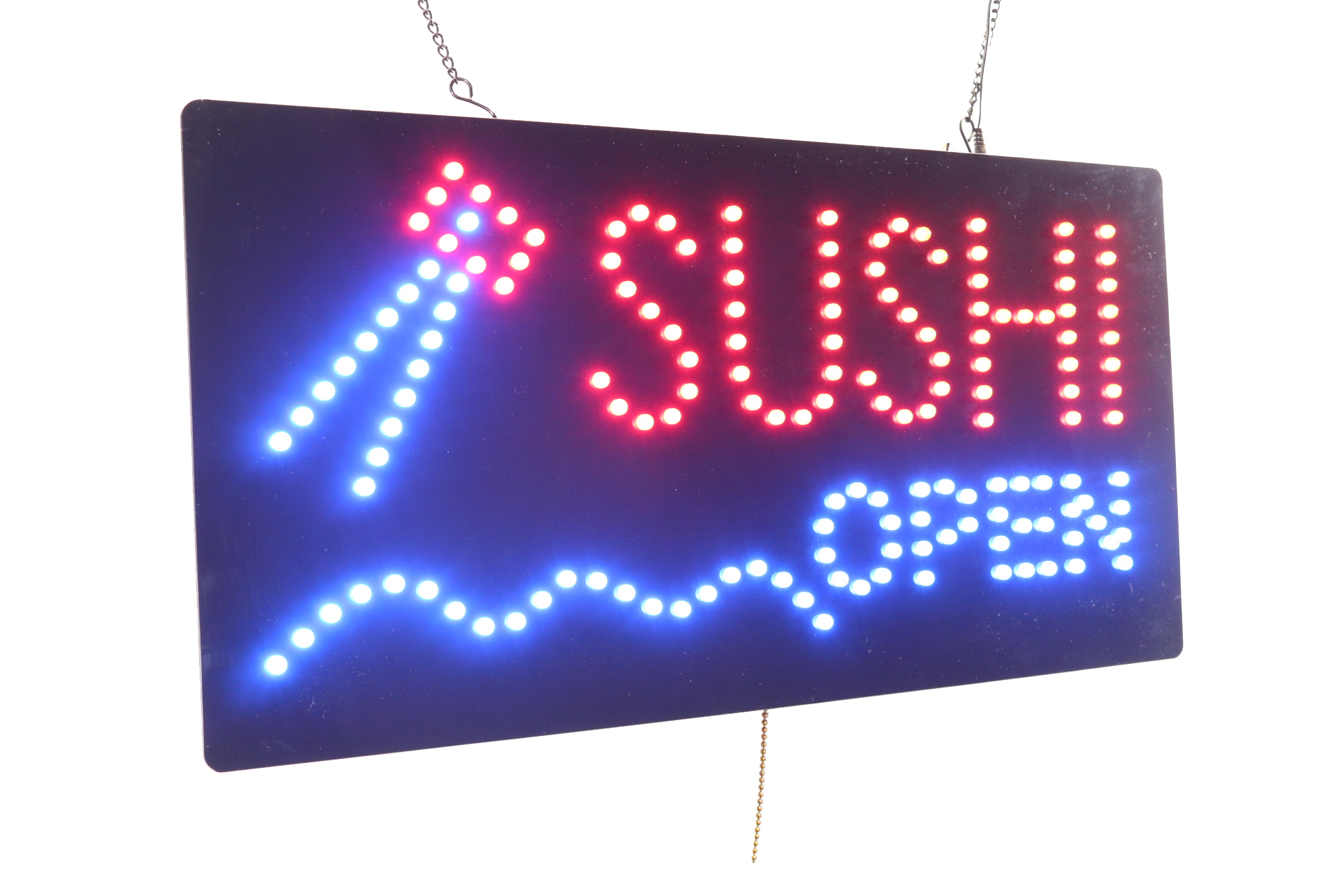 Sushi Open Sign, TOPKING Signage, LED Neon Open, Store, Window, Shop,  Business, Display, Grand Opening Gift
