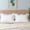 Ivory, variant on Pillow Shams Set of 2 Pure Cotton Champray Ruffled Edge,Thick and Solid Washed Dobby Heavy Fabric (King 20x36 inches)