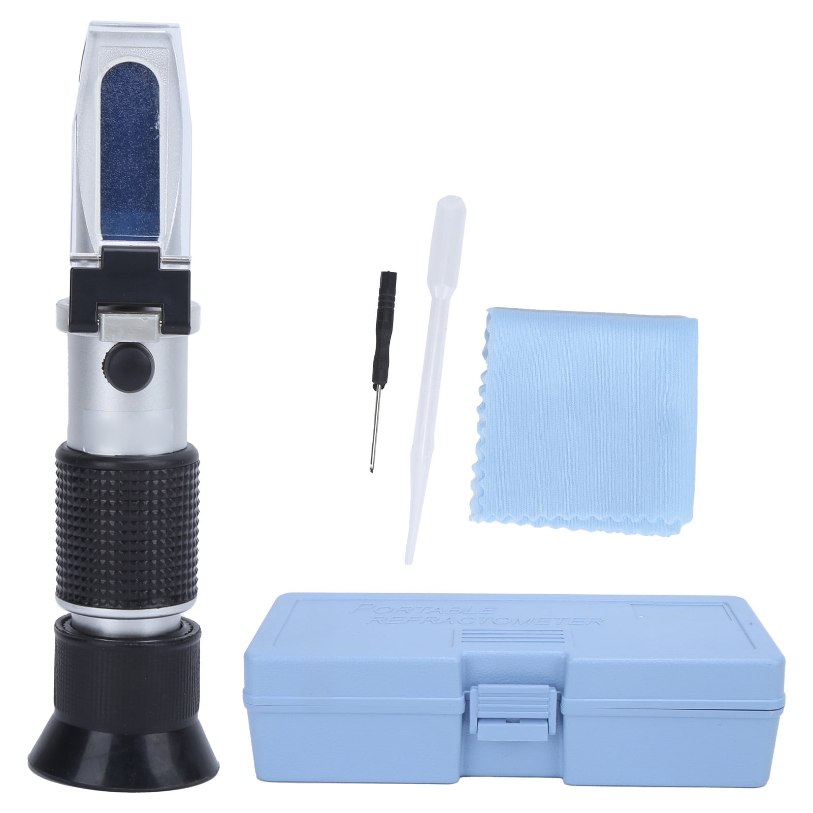 Refractometer, Ethylene Glycol Concentration Tester Portable For ...