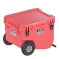 thumbnail image 3 of RovR RollR 60 Quart Wheeled Hard Cooler with Tow Handle - Polypropylene - Coral, 3 of 8
