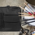 thumbnail image 5 of KALLORY Black Snare Drum Carrying Bag with Fine Workmanship for Musical Instruments, 5 of 5