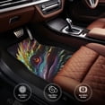 thumbnail image 6 of Vsdgher Colorful Dragon Head Profile Car Foot Mat Set of 4 Pieces Universal Floor Liner Car Accessories Fits Most Cars, Trucks, Vans, sedans, SUV, 6 of 7