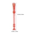 thumbnail image 2 of SHISUYAN 10pcs Children's Clarinet Beginners Clarinet Small 6-Hole Clarinets Instruments, 2 of 8