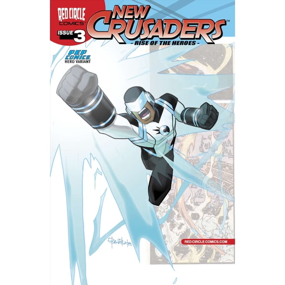 New Crusaders #3A VF ; Red Circle Comic Book