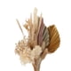 thumbnail image 3 of Arreglo floral con hojas de palma y flores secas naturales de estilo bohemio. Oro, 3 of 7