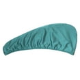 thumbnail image 1 of Toalla para secar el cabello, turbante para secar el cabello, toalla absorbente de secado rápido con botón, 1 of 5