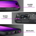 thumbnail image 6 of Magnetic for iPhone 15 Case, [Compatible with MagSafe] [Camera Lens Protector] Non-Slip Lightweight Drop Protection Full-Body Shockproof Rugged Back Phone Case Cover for iPhone 15, Black, 6 of 10