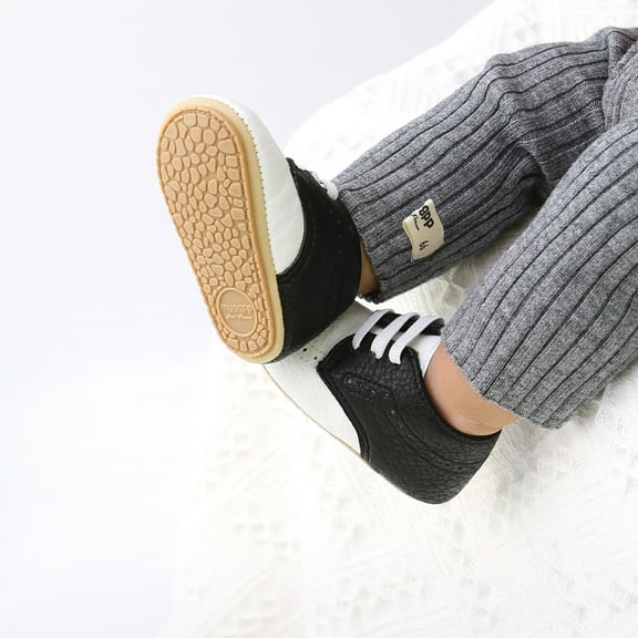 LoyisViDion Toddler Shoes Infant Baby Boys Sneakers Soft Shoes Anti-Slip Soft Sole Walker Outdoor Crib Shoes Multicolor 0-6 Months