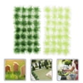 thumbnail image 3 of Miangastore Simulation Grass Cluster Simulated Static Grass Tufts Light Green 2 Boxes, 3 of 8