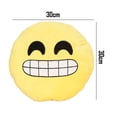 thumbnail image 2 of Vivid Emoji Pillow-Emoji Pad Soft Pillow, 2 of 5