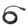 thumbnail image 1 of 2 Way  Cable, Easy To Connect Black PTT Replace Cable  For Home, 1 of 8