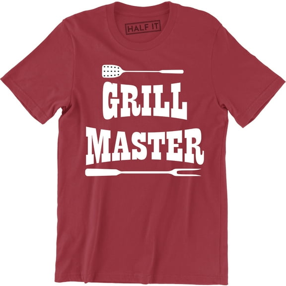 Grill Master BBQ barbecue Dad Father Father's Day Grandpa Pops Mens T-Shirt