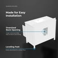 thumbnail image 4 of Miseno MVNC42-WH New Chateau 42" Free Standing Single Vanity Set - White, 4 of 7
