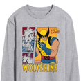 thumbnail image 3 of Marvel Wolverine - Vs Villains - Men's Long Sleeve Graphic T-Shirt, 3 of 5