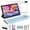 Blue, variant on Android 14 Tablet,10 inch Tablet with Keyboard, 8GB RAM 32GB ROM (1TB Expandable), Octa-Core Processor, 5G Dual-Band WiFi 6, 6000mAh Battery, 2-in-1 Tablet, Pink