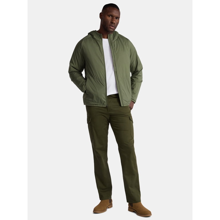 George Men's Lightweight Insulated Hooded Nylon Jacket photo 2