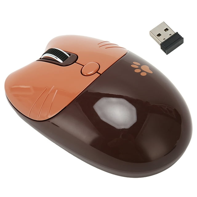 Dual Mode Mouse 2.4GHz BT 5.1 Silent Design Adjustable DPI Portable Size with Anti Slip Scroll Wheel Compatible with PC Laptop Tablet and Phone