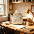 thumbnail image 7 of Tarmeek Corduroy Mini Backpack Cute Floral Daypack Strawberry Print Bag Small Backpack Lightweight Adjustable Straps for Daily Travel Shopping Commute, 7 of 7