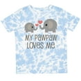 thumbnail image 3 of Inktastic My Pawpaw Loves Me Grandchild Boys or Girls Toddler T-Shirt, 3 of 5