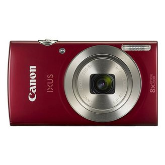 Canon Red PowerShot ELPH 180 Digital Camera with 20 Megapixels and