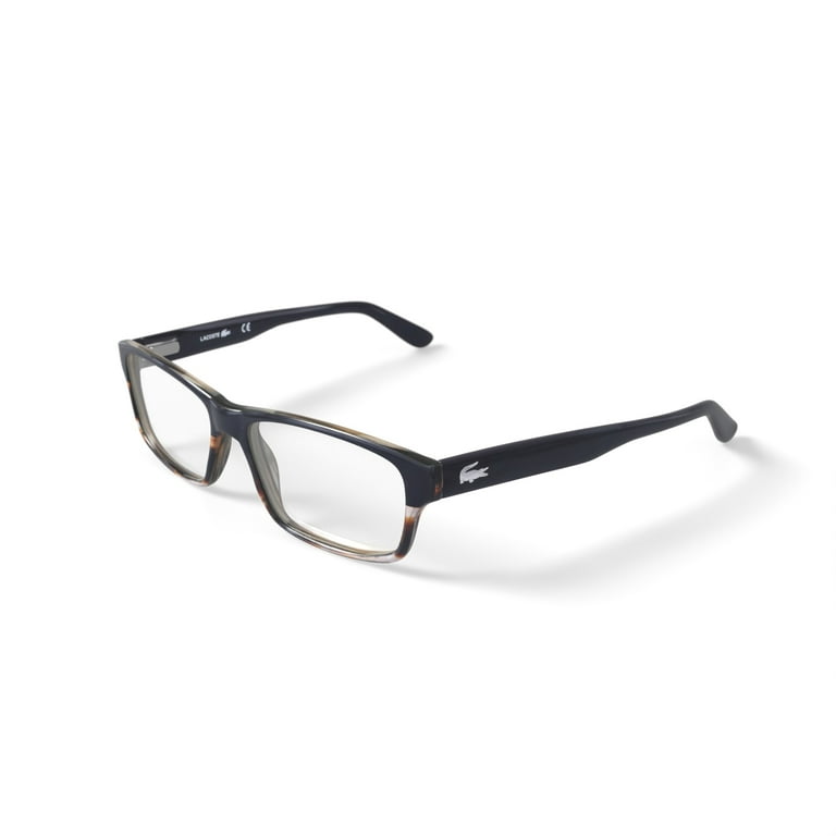 Lacoste Men's L2705G Prescription Eyeglasses with Case, Black