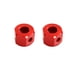 thumbnail image 5 of TureClos Paquete de 4 adaptadores de 5 mm a 12 mm Reacondicionamiento Mano de obra exquisita Mejora el rendimiento Acoplador de cubo de rueda de vehículo Rc de alta resistencia Rojo TureClos JD731879370, 5 of 7